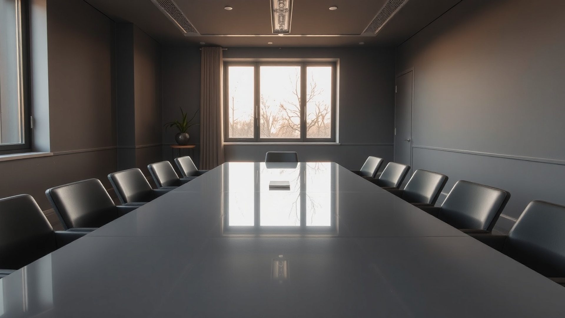 Interior sobru al unui birou de consultanță patrimonială în Timișoara